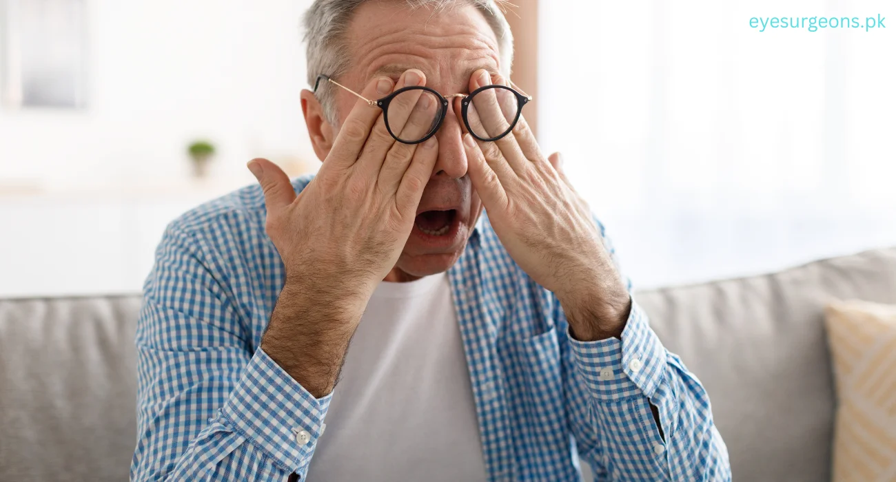 Glaucoma patient